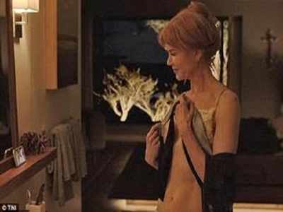 Nicole Kidman goes topless in an emotional shower scene for Big Little Lies