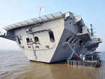 The world's oldest aircraft carrier in service, the INS Viraat,