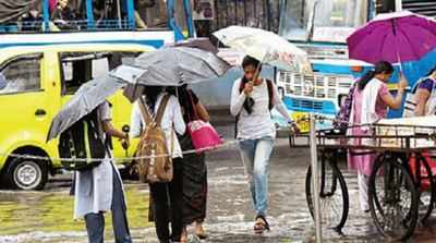 Summer showers bring solace from scorching heat