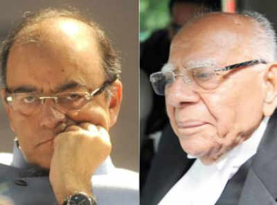 Arun Jaitley Arun Jaitley And Ram Jethmalani Slug It Out In Court Delhi News Times Of India