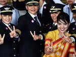 All women cabin crew