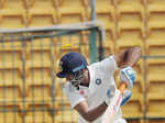 R Ashwin gets bowled out