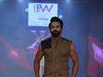 New designs by Arjun Khanna were displayed by models