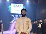 Model walks the ramp fot Arjun Khanna