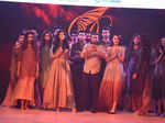 Designer Digvijay Singh with his models