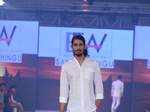 A model displays designer Sanjay Hingu’s creations