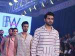 Models with designer Sanjay Hingu