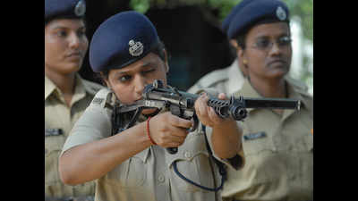 Cops switch gears to celebrate woman power