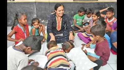 SVNIT lecturer has taught 10k slum kids for free
