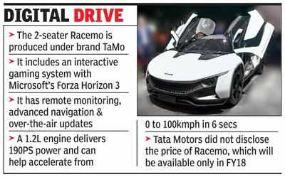 Tata Motors drives in sports car ‘Racemo’