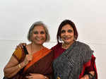 Gayatri and Shashi during Vivek Mathew’s solo photography exhibition