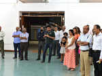 Guests during Vivek Mathew’s solo photography exhibition