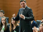 Borut Pahor in Parliment