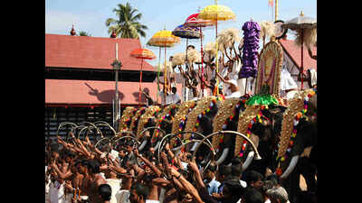 Thrissur Pooram: The temple festivals that light up Kerala | Kochi ...