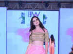 Geethika Kanumilli’s collection is showcased by a model