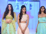 Designer Geethika Kanumilli on the ramp