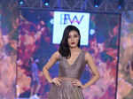 A model walks the ramp for designer Kshitij Choudhary’s collection