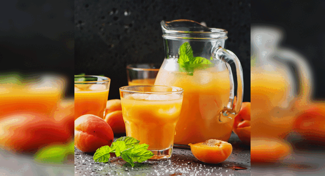 Apricot and Orange Mocktail Recipe: How to Make Apricot and Orange Mocktail Recipe | Homemade Aprico