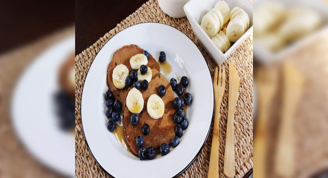 Pancakes (Vegan) Recipe: How to Make Pancakes (Vegan) Recipe | Homemade Pancakes (Vegan) Recipe