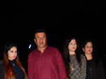 Anu Malik with wife Anju, children Anmol Malik and Ada Malik