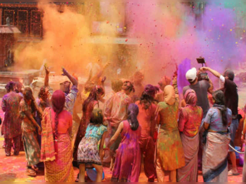 Holi Festival History Times Of India