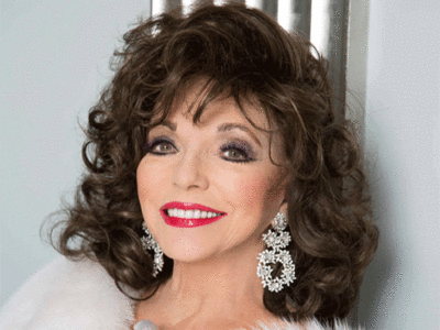 Dame Joan Collins was forced to stay thin in Hollywood