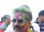 Hariharan during Vikas Verma’s Holi party