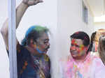 Hariharan and Anup Jalota during Vikas Verma’s Holi party