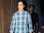 Faisal Khan arrives at Aamir Khan’s birthday party