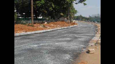 Tired of delay, Kharsoda villagers make own road