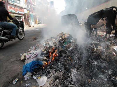 Toxic fumes at Diva garbage dump trigger uneasiness among locals