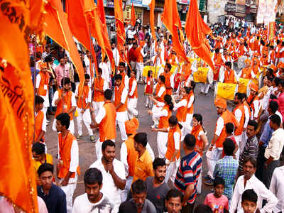 Shiv Jayanti Colourful Parades Mark Shiv Jayanti Nashik News