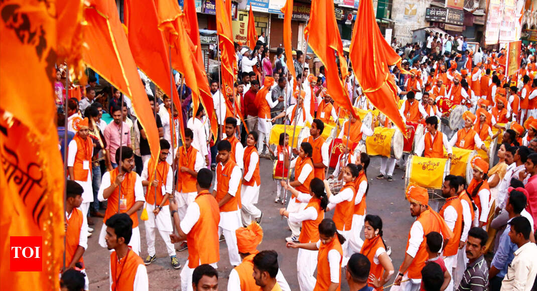 Shiv Jayanti Colourful Parades Mark Shiv Jayanti Nashik News