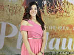 Mehrene Kaur Pirzada during the press meet