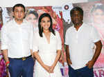 Swara Bhaskar (C) and Avinash Das (R) during the promotion
