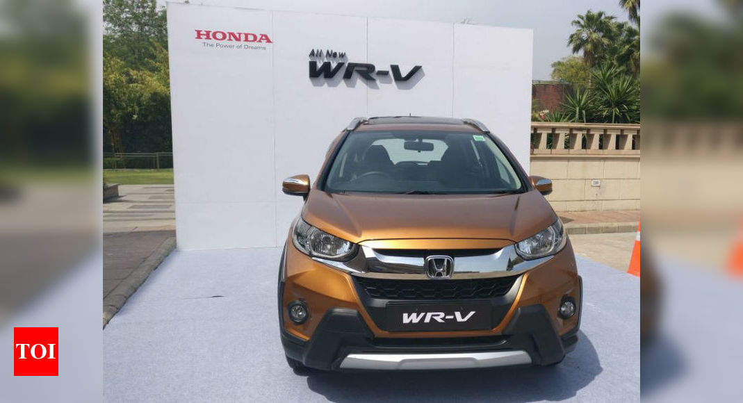 Honda Wrv Price In India Honda Wr V Launched At Starting Price Of Rs 7 75 Lakh Times Of India