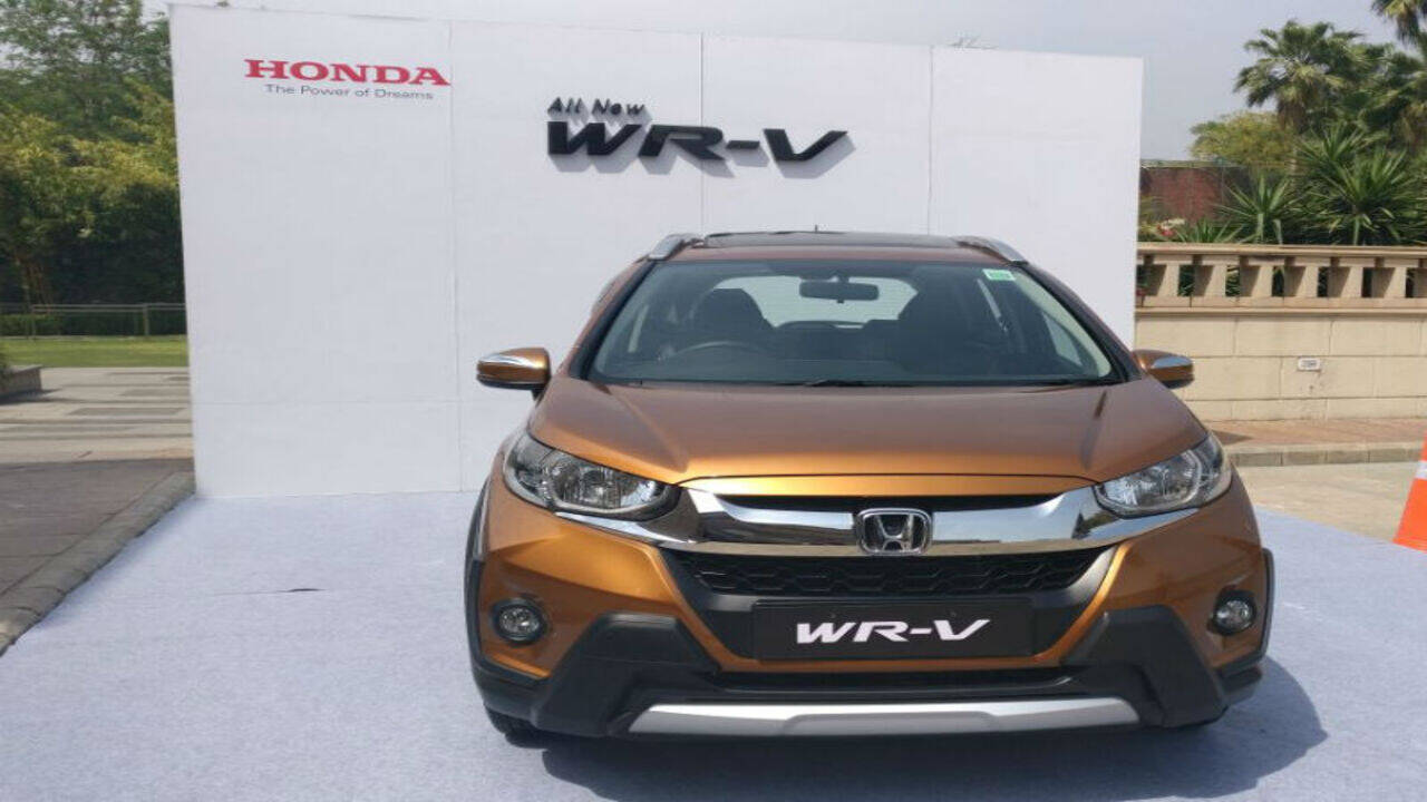 Honda Wr V Launched At Starting Price Of Rs 7 75 Lakh Times Of India