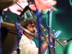 Pravin Godkhindi performs during the SBI Panchatatva music concert
