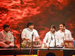 Ustad Rashid Khan performs during the SBI Panchatatva music concert