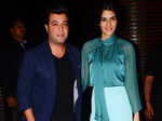 Varun Sharma and Kriti Sanon attend the success party