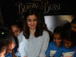 Alia Bhatt interacts