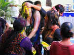 Holi celebrations at Upendra's house