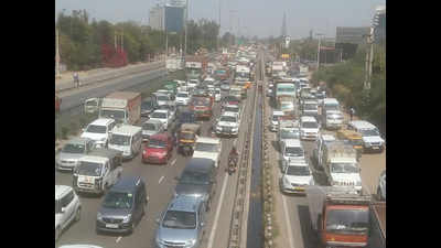 Snarls on Delhi-Jaipur highway as Audi hit by truck