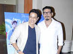Khalid Siddiqui and Shawar Ali during the trailer launch