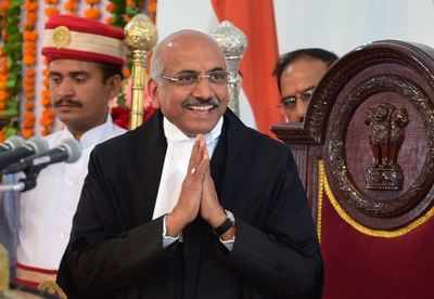Chief Justice Hemant Gupta takes oath of office | Bhopal News - Times of  India