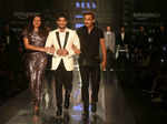 Komal and Ratul Sood with Prateik Babbar