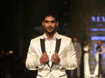 Prateik Babbar walks the ramp for Komal & Ratul