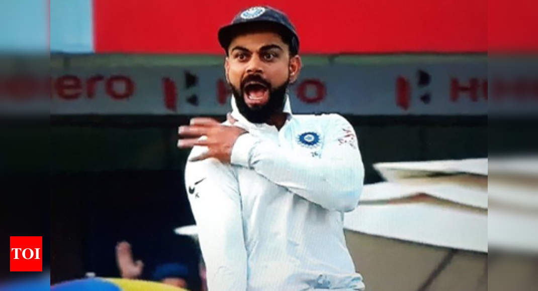 Virat Kohli: India v Australia: Animated Virat Kohli gives ... - 1070 x 580 jpeg 41kB