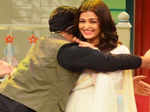 Kapil flirts with Aishwarya Rai on his show