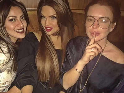 This Bollywood actress was spotted partying with Lindsay Lohan